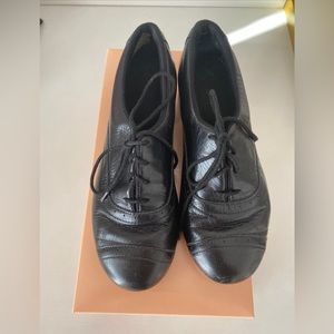 Womens Jason Samuel Smith Tap Shoes. Black leather size 6.5